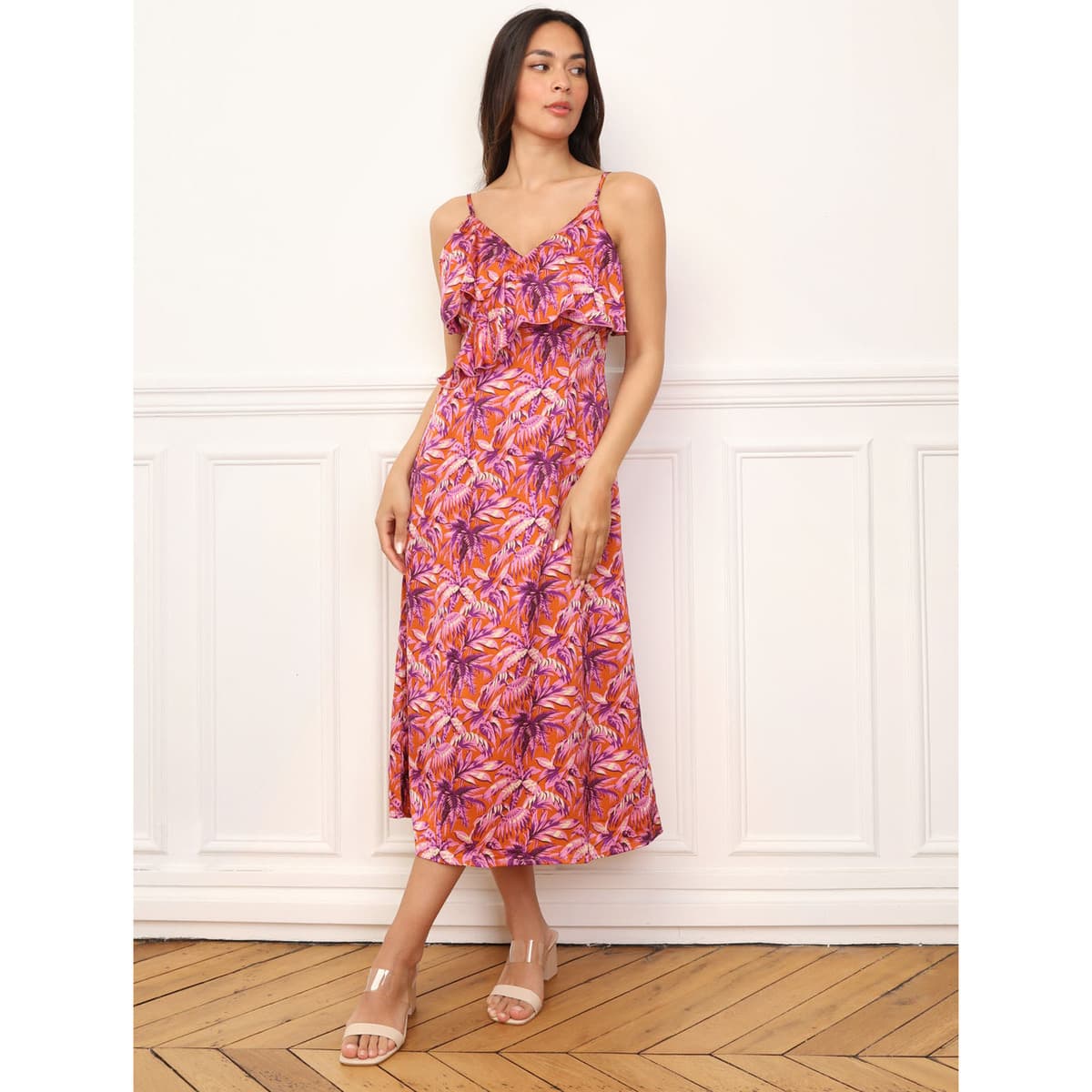 Women's Dresses La Modeuse Orange