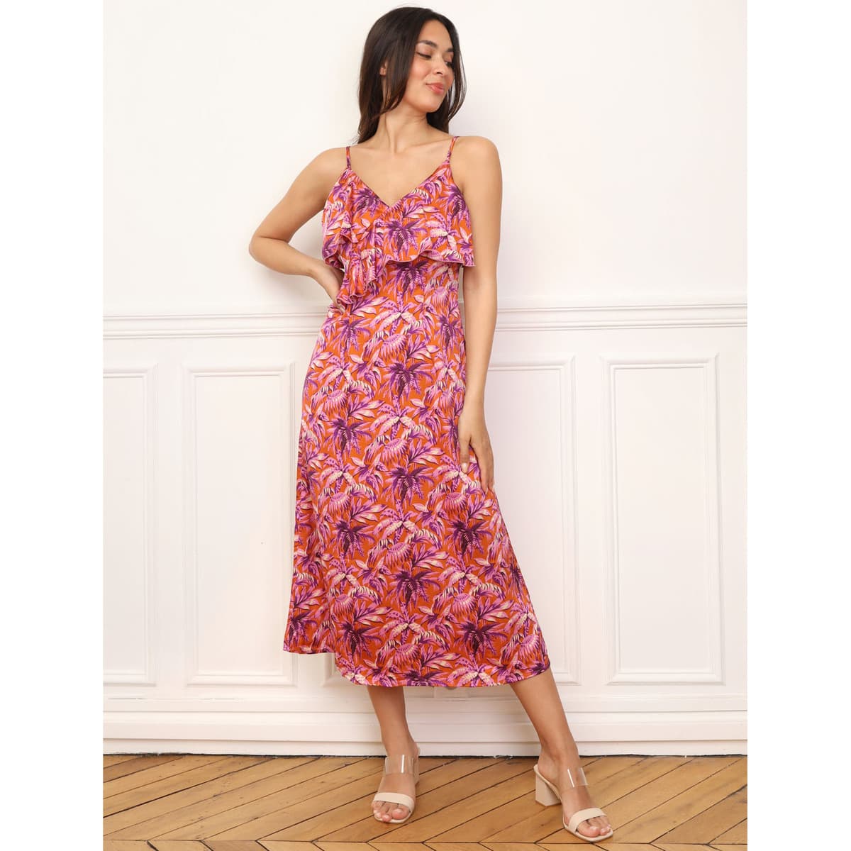 Women's Dresses La Modeuse Orange