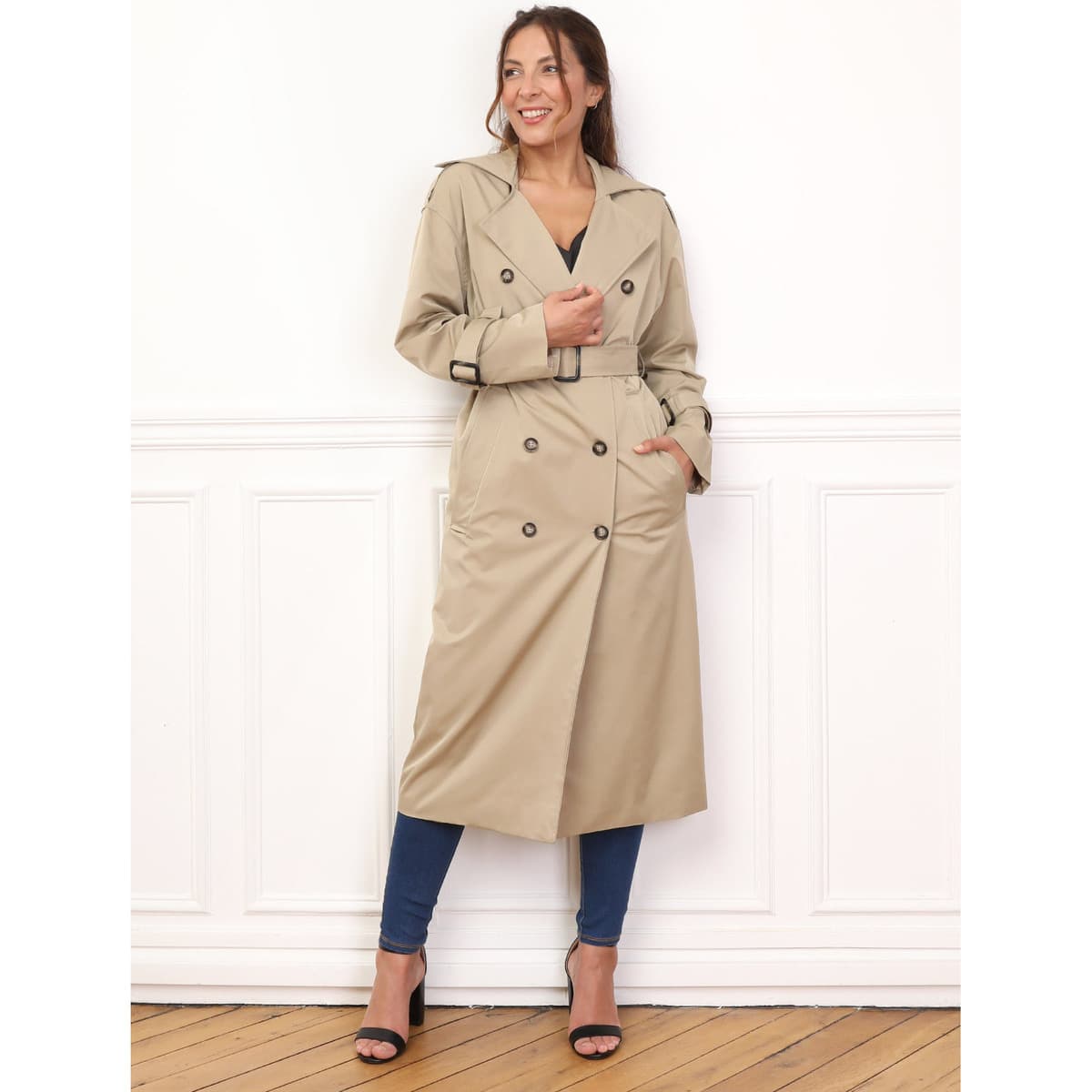 Women's Coats La Modeuse Beige