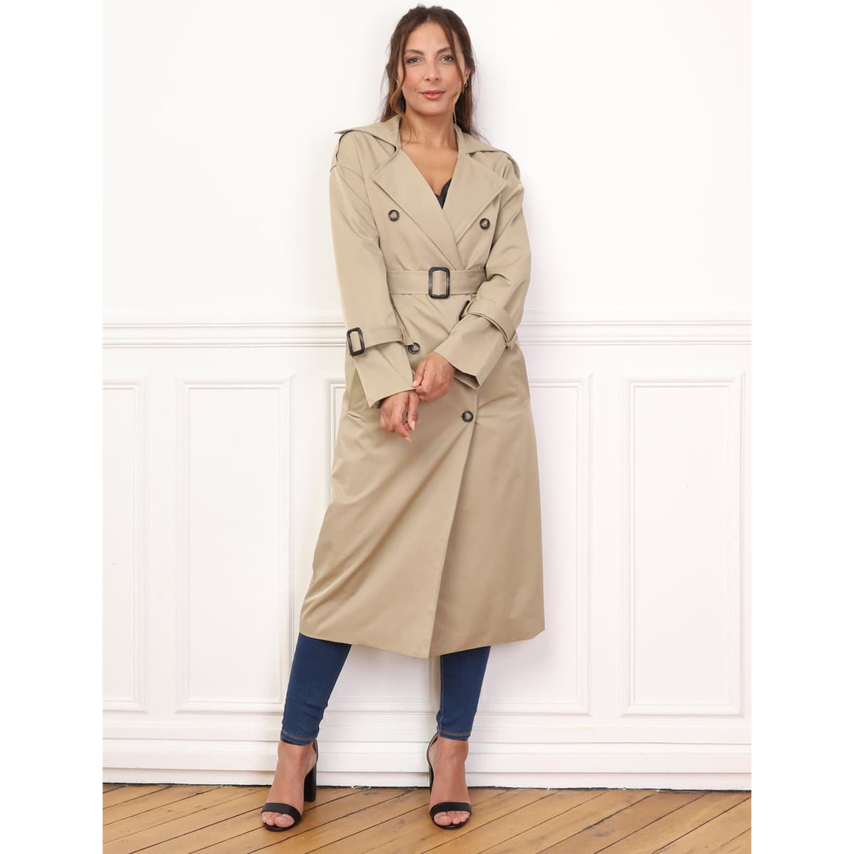Women's Coats La Modeuse Beige