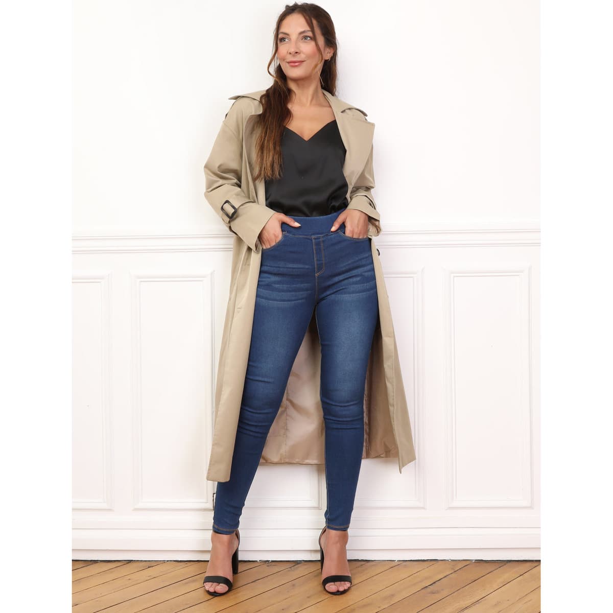 Women's Coats La Modeuse Beige