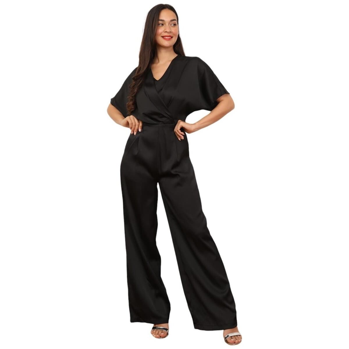 Women's Jumpsuits La Modeuse Black