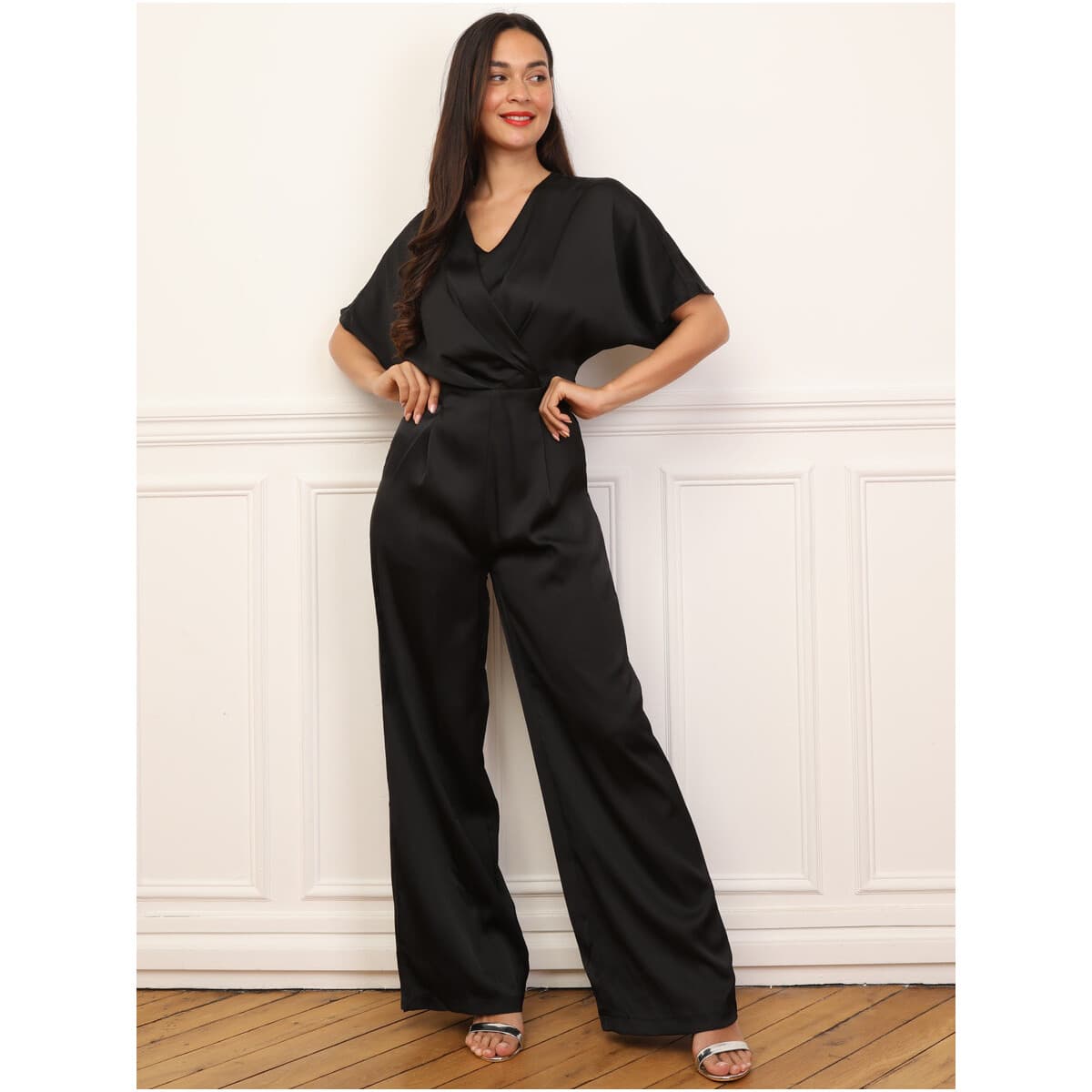 Women's Jumpsuits La Modeuse Black
