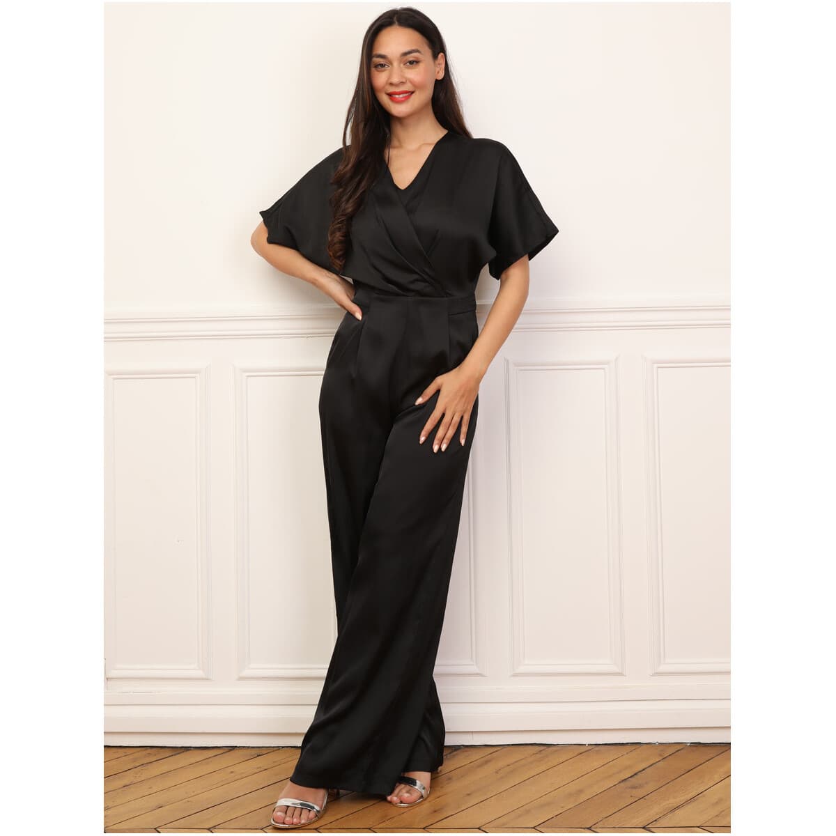 Women's Jumpsuits La Modeuse Black