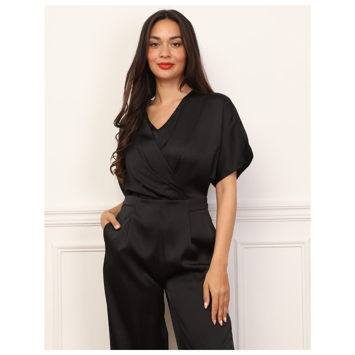 Women's Jumpsuits La Modeuse Black