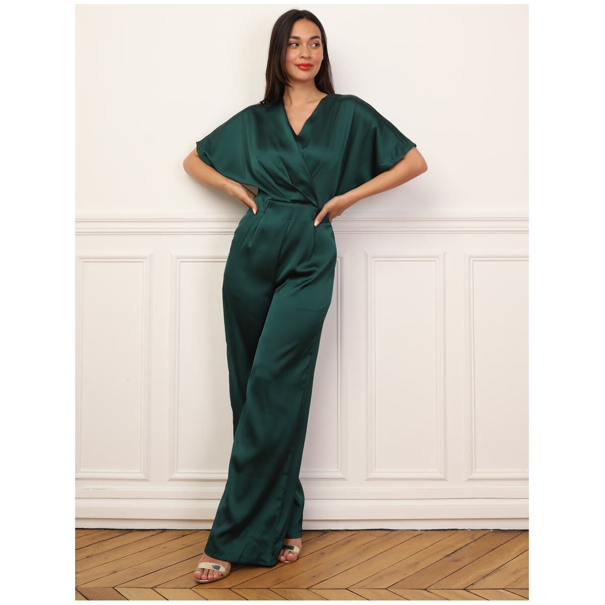 Women's Jumpsuits La Modeuse Green