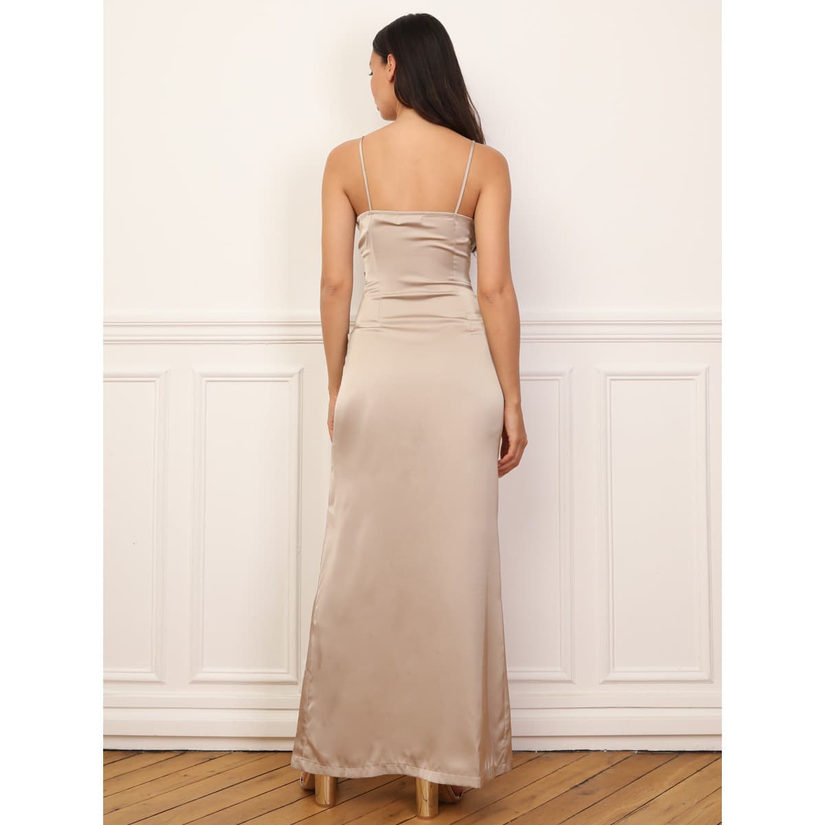 Women's Dresses La Modeuse Gold