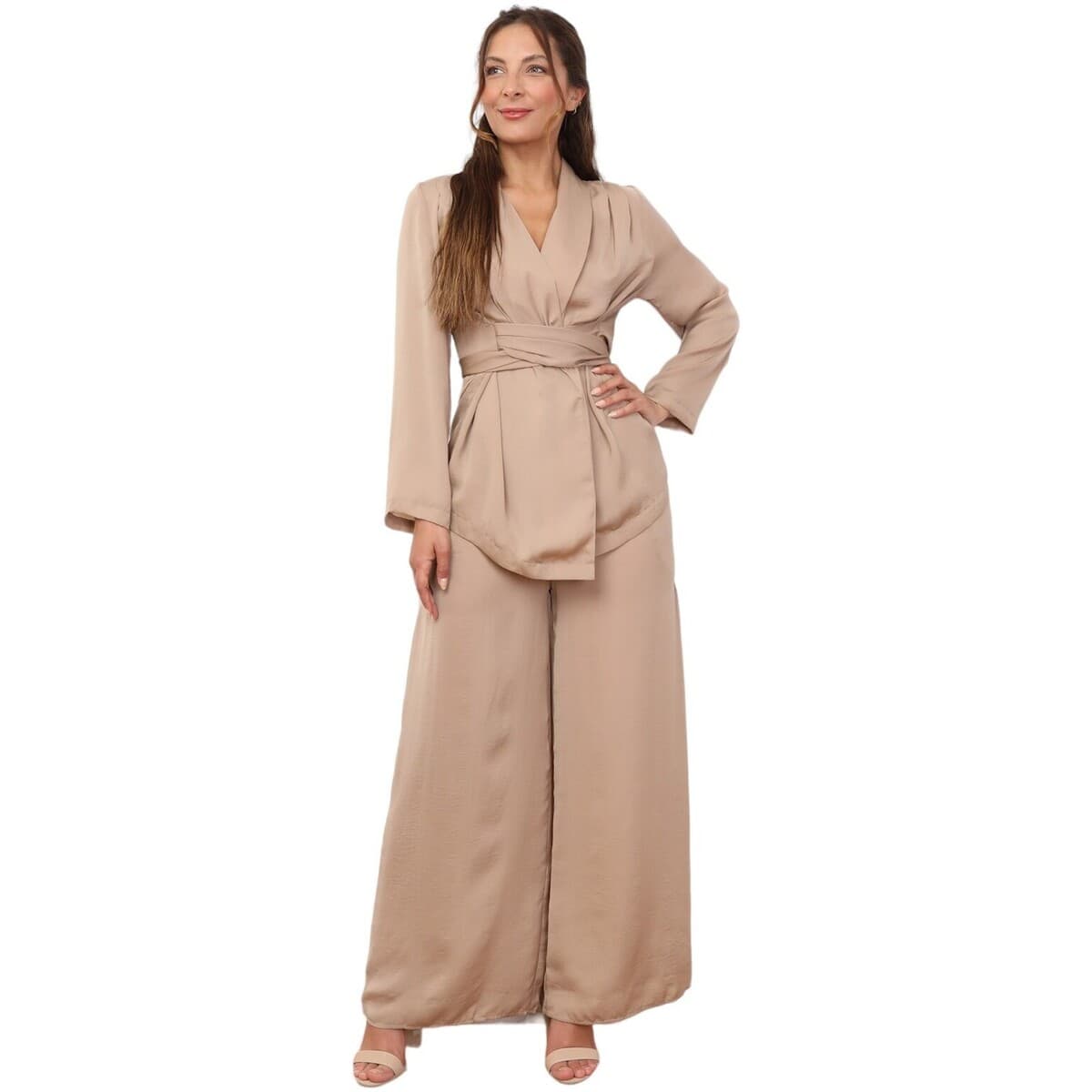 Women's Tracksuits La Modeuse Beige