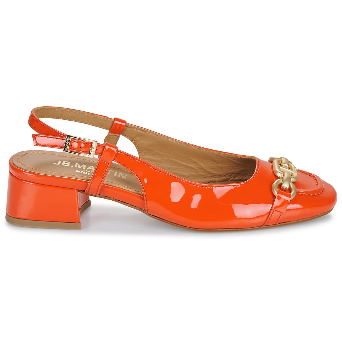 Women's Ballet Flats JB Martin Orange