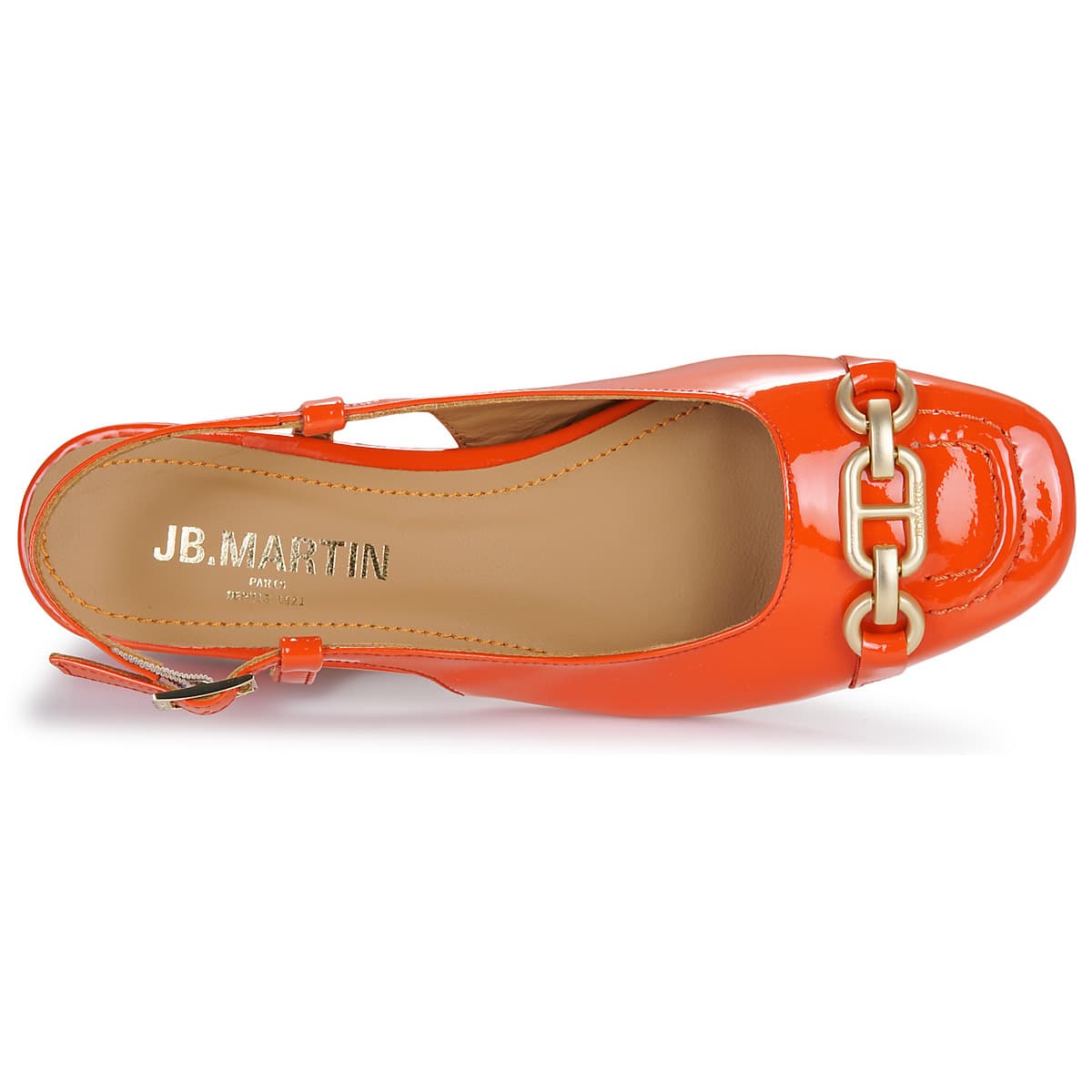 Women's Ballet Flats JB Martin Orange