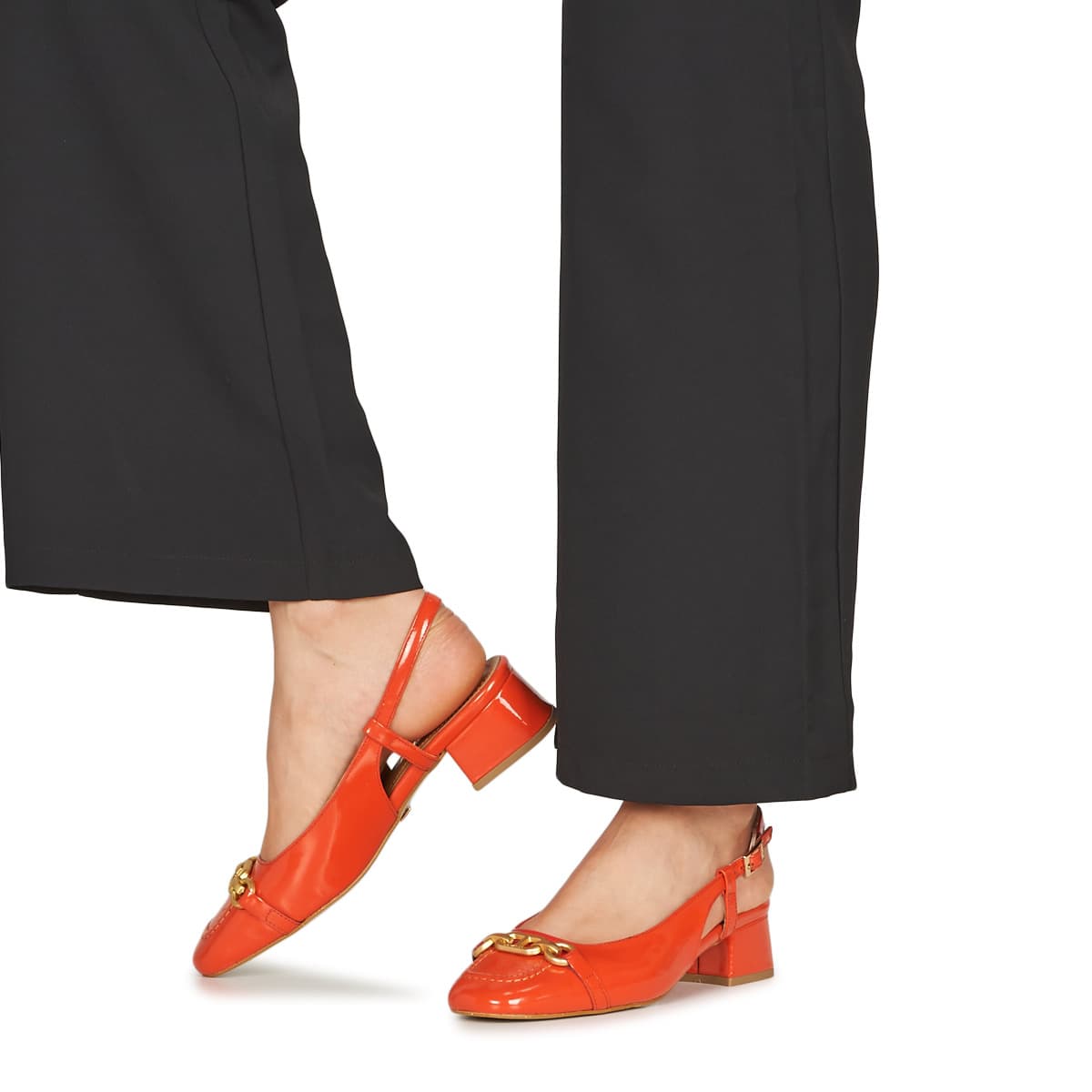 Women's Ballet Flats JB Martin Orange
