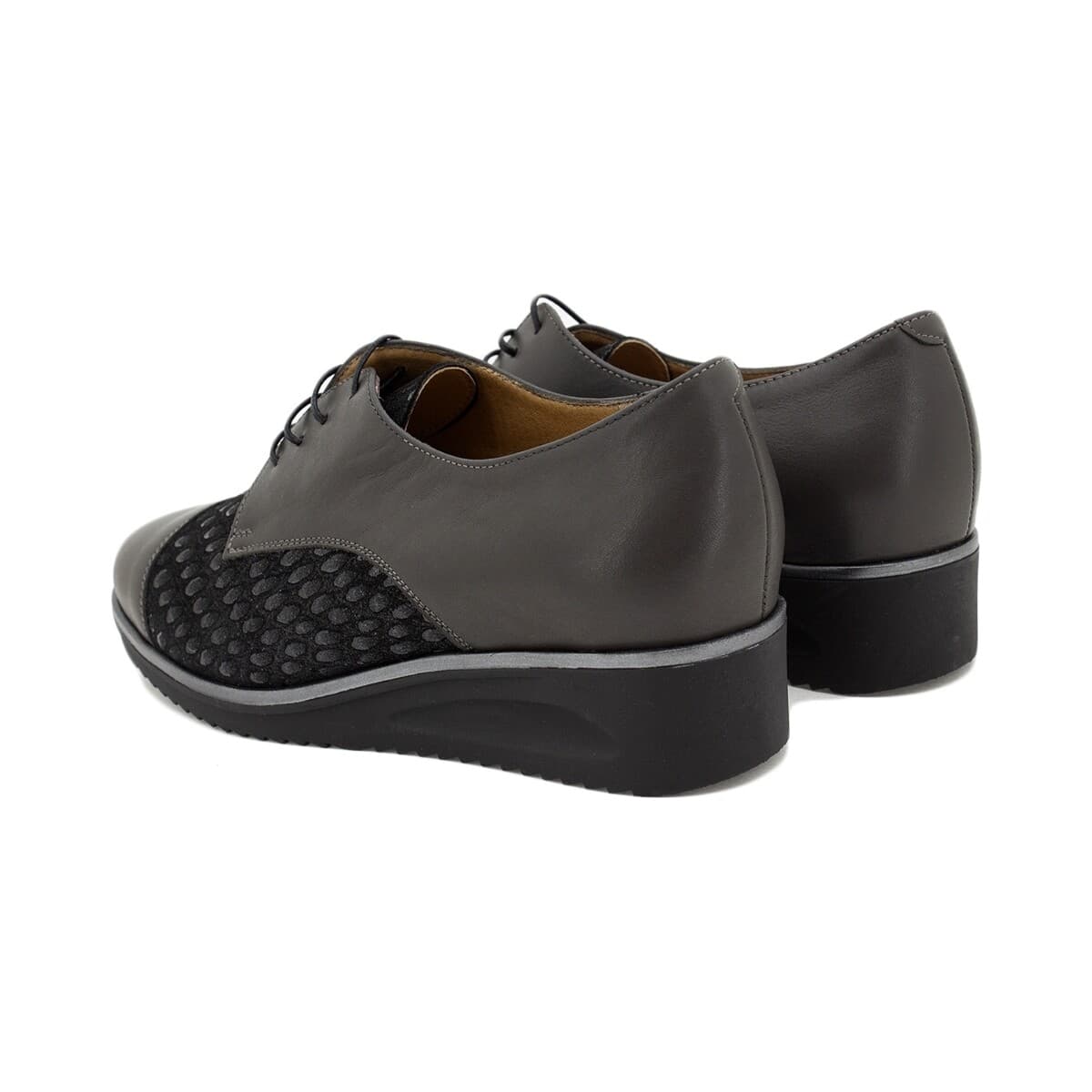 Women's Derby Shoes Gasymar Gray