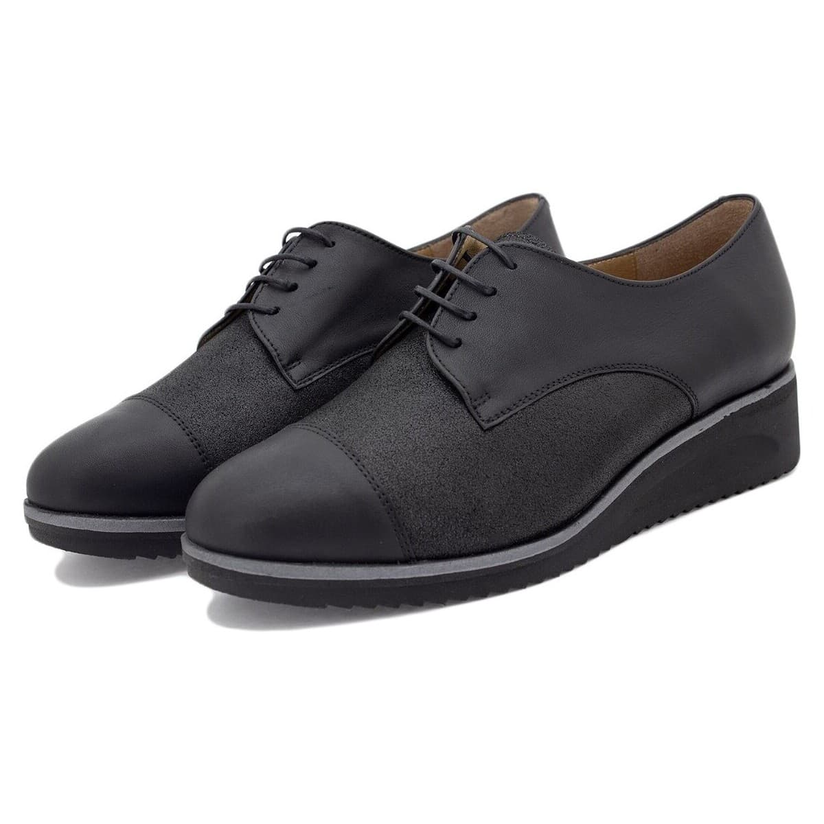 Women's Derby Shoes Gasymar Black