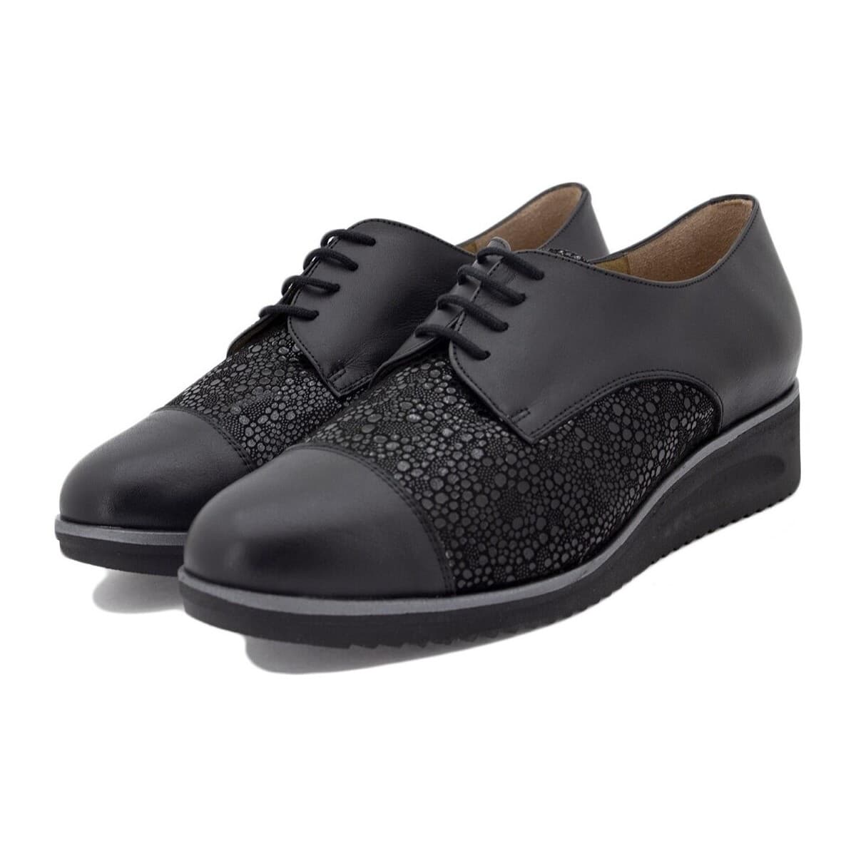 Women's Derby Shoes Gasymar Black