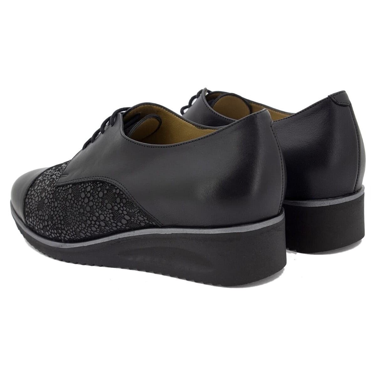 Women's Derby Shoes Gasymar Black
