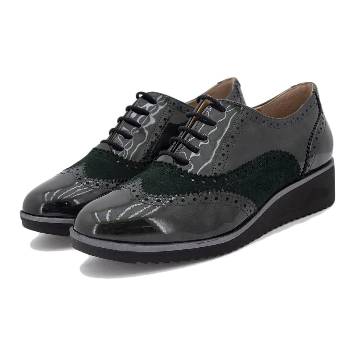 Women's Derby Shoes Gasymar Green