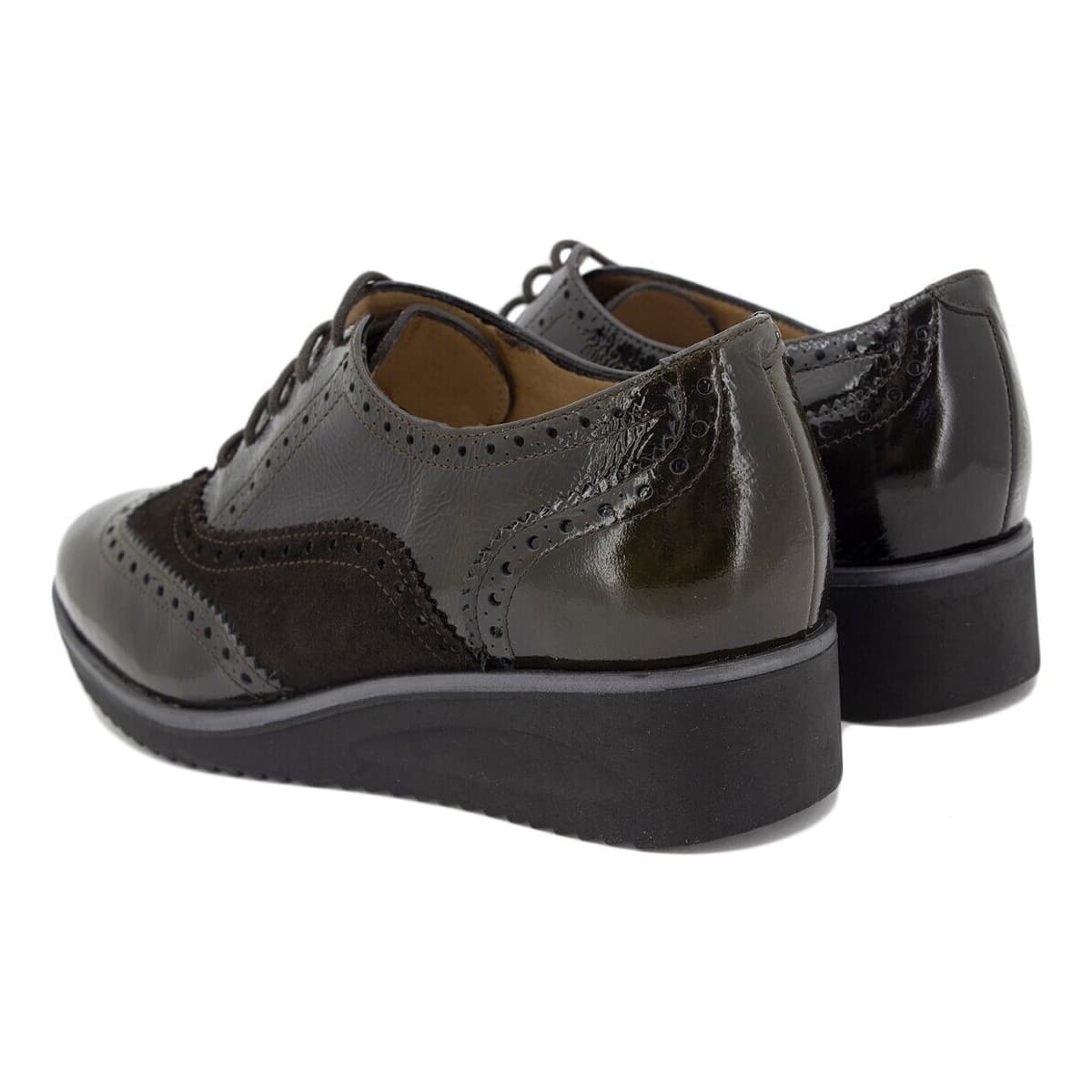 Women's Derby Shoes Gasymar Brown