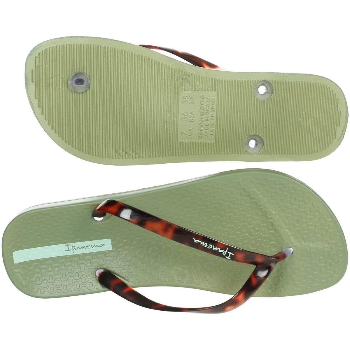 Women's Flip Flops Ipanema Green