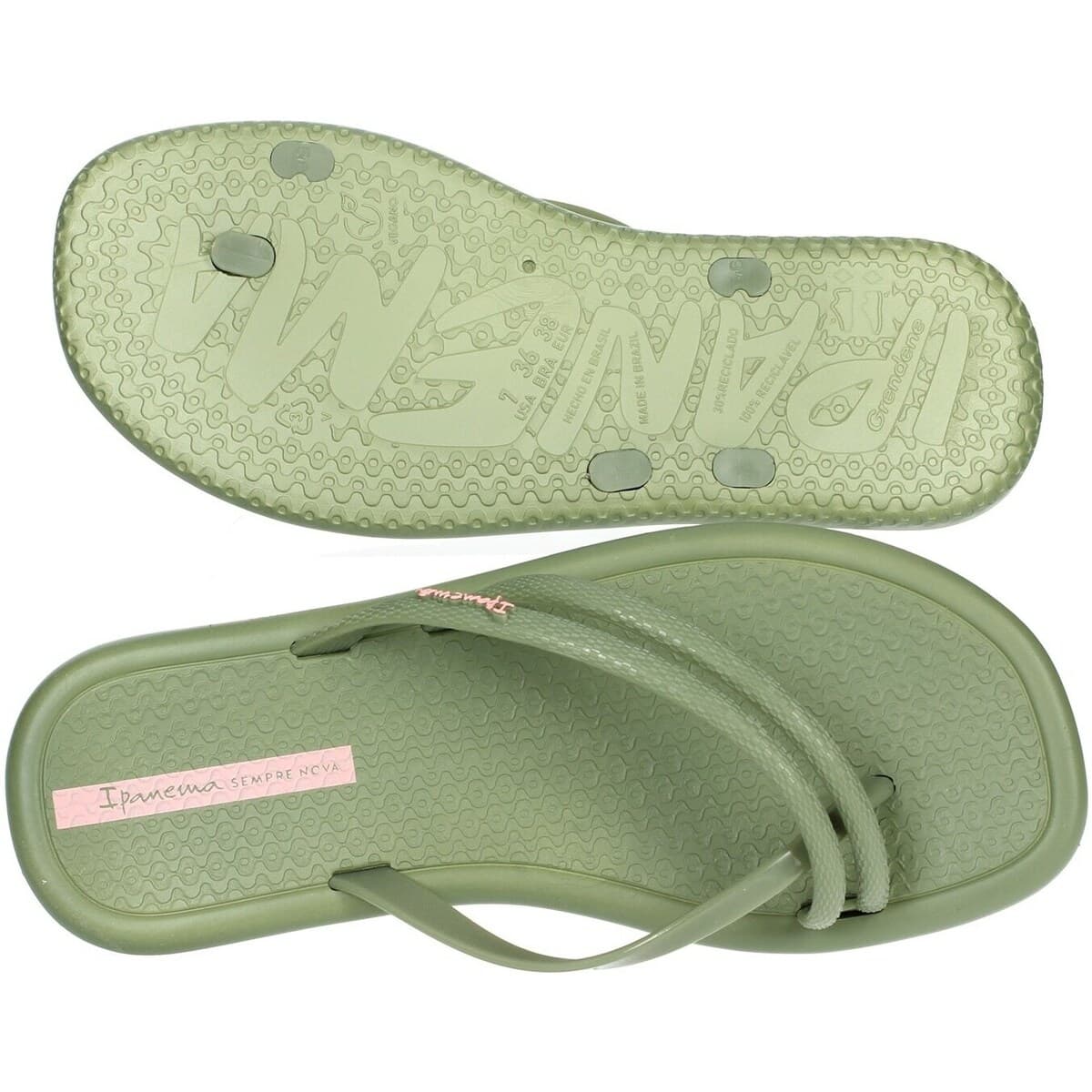 Women's Flip Flops Ipanema Green