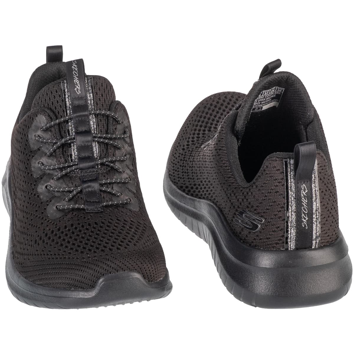 Women's Gym Shoes Skechers Black