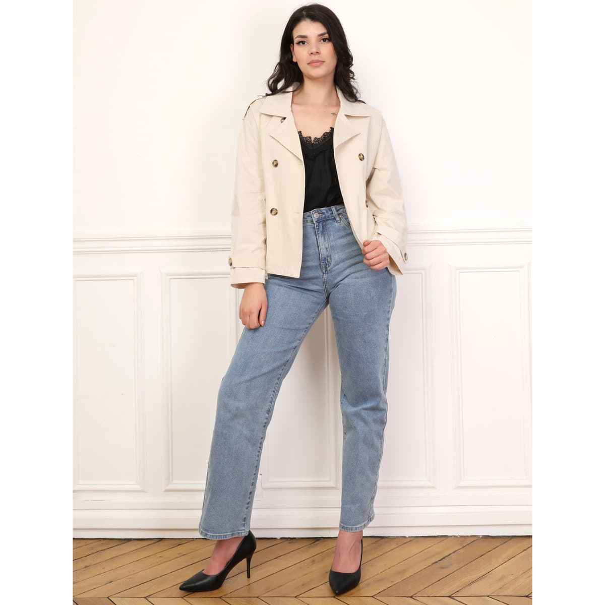 Women's Coats La Modeuse Beige