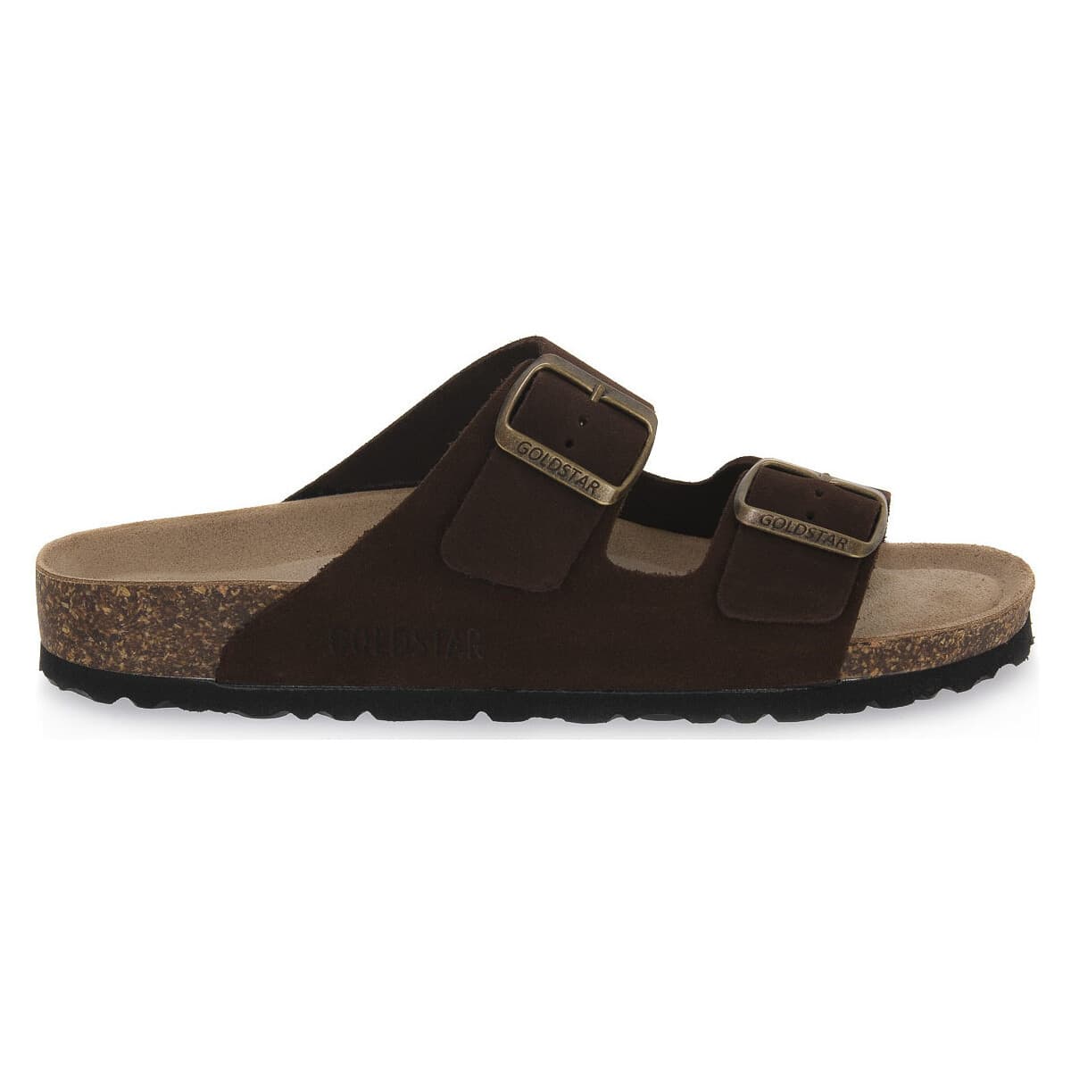 Women's Mules Gold Star Brown