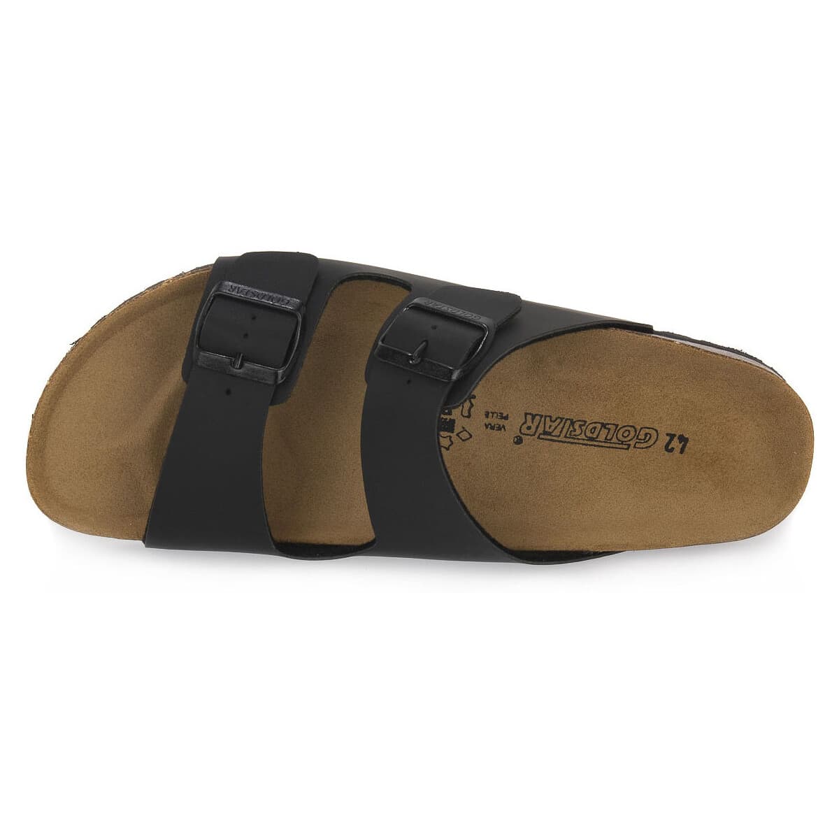Men's Mules Gold Star Black