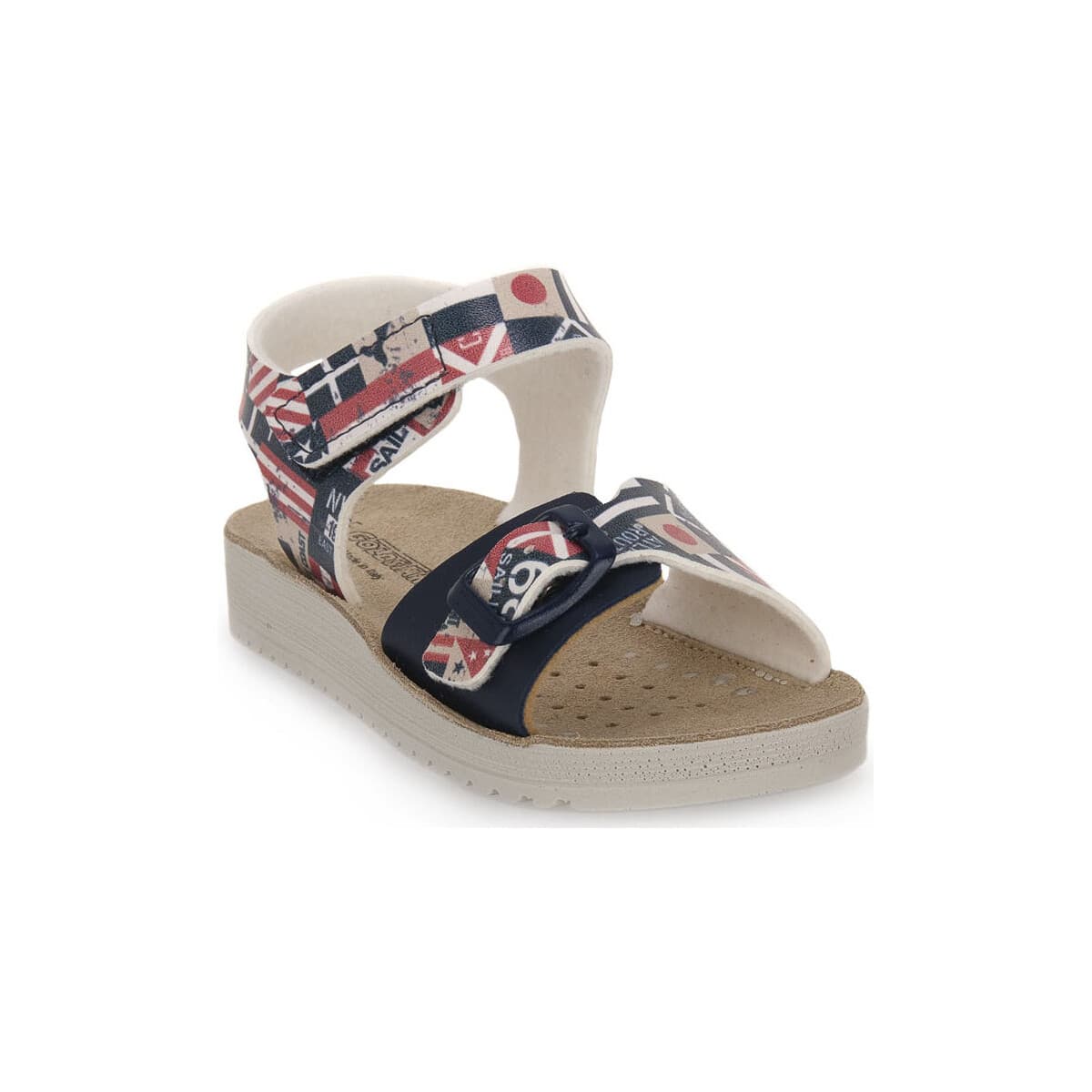 Women's Platforms Gold Star Blue