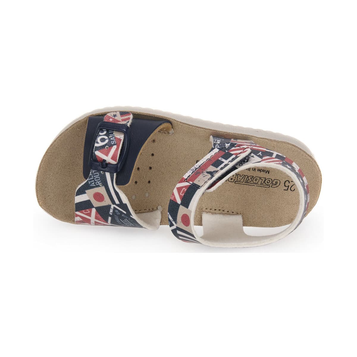 Women's Platforms Gold Star Blue