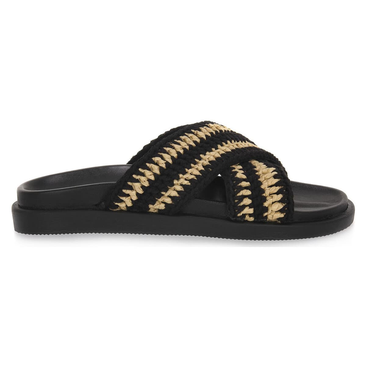 Women's Mules Mosaic Black