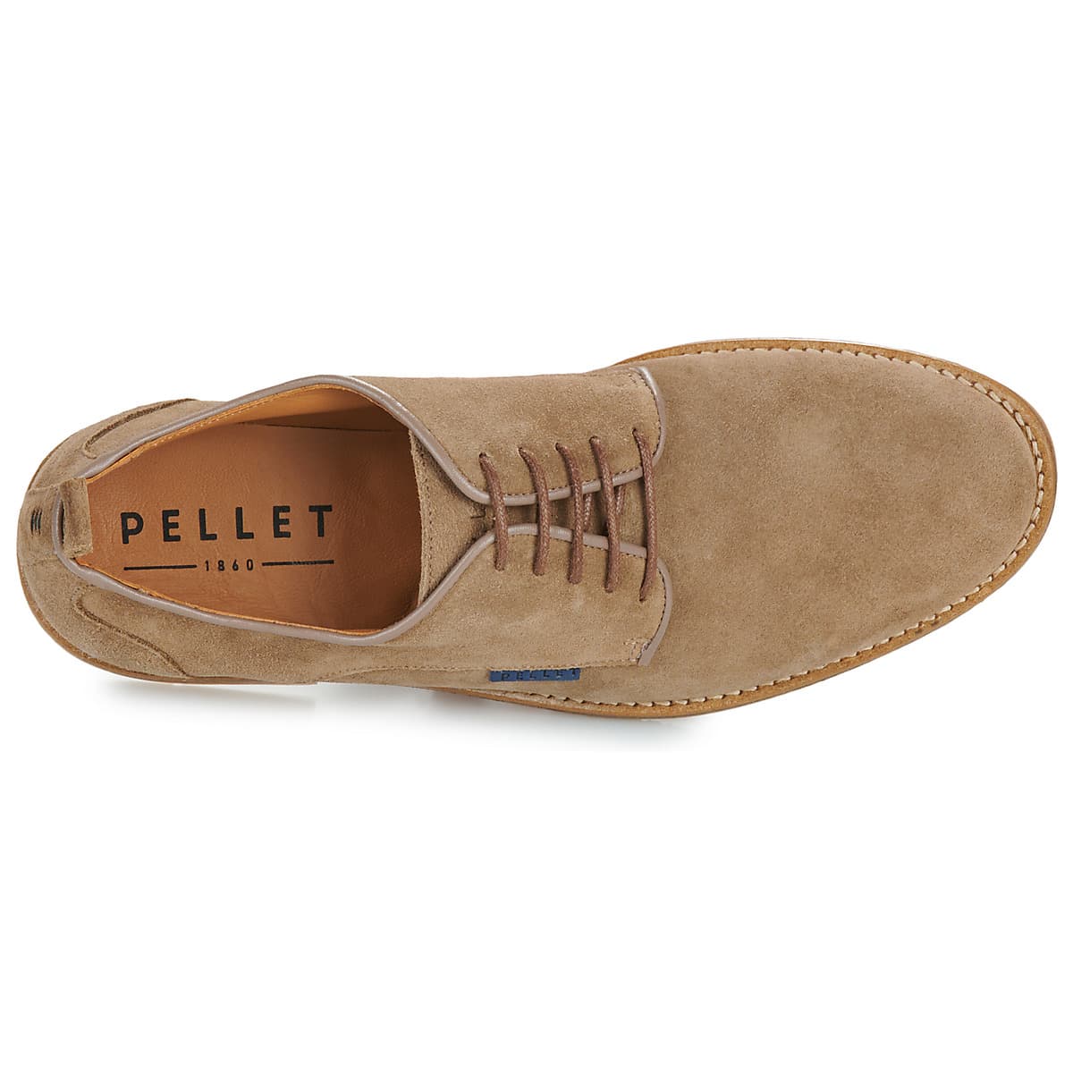 Men's Derby Shoes Pellet Gray