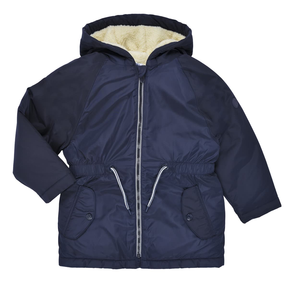 Girls' Parkas Petit Bateau Blue