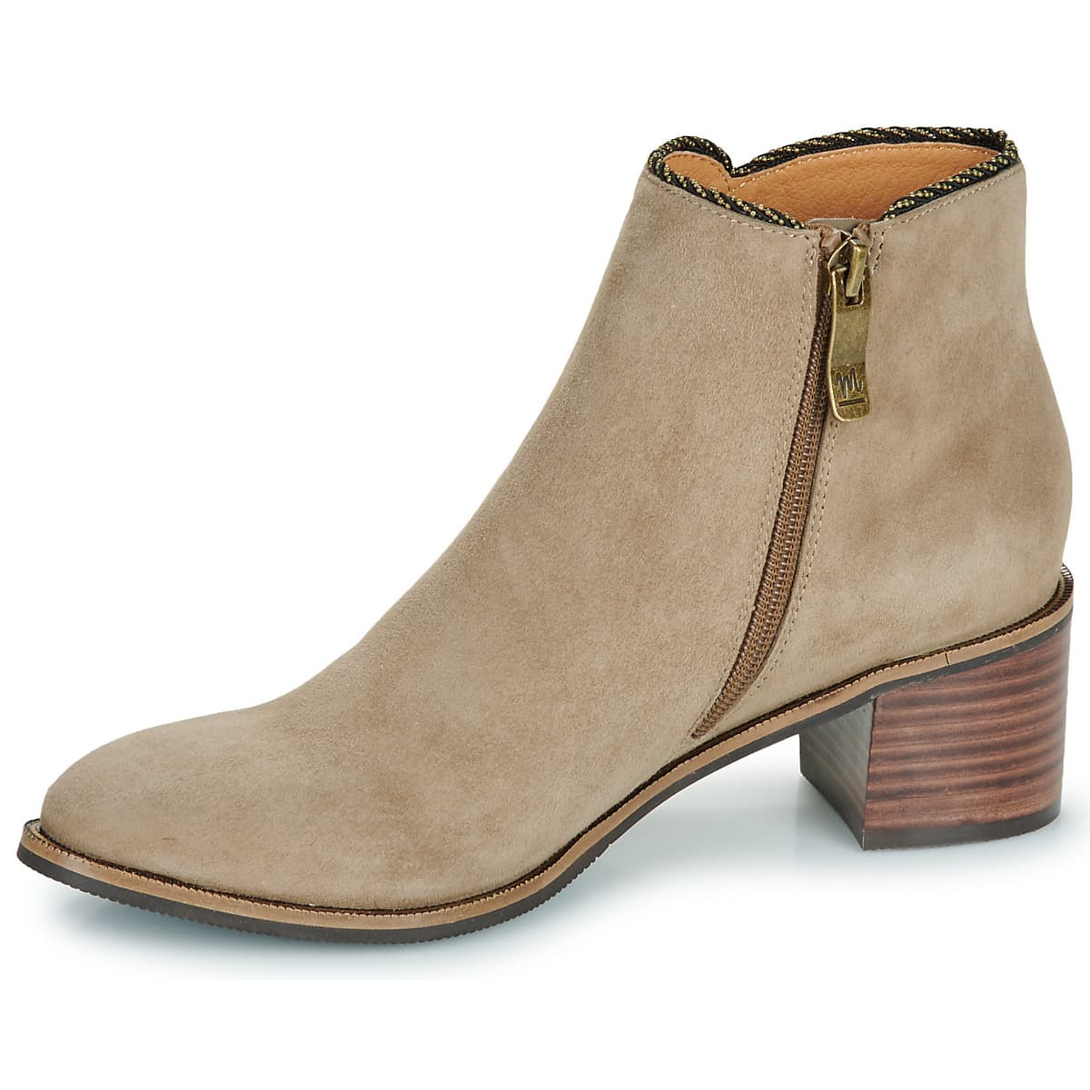 Women's Ankle Boots Mam'Zelle Brown
