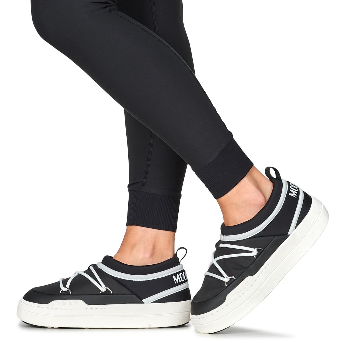 Women's Outdoor Shoes Moon Boot Black