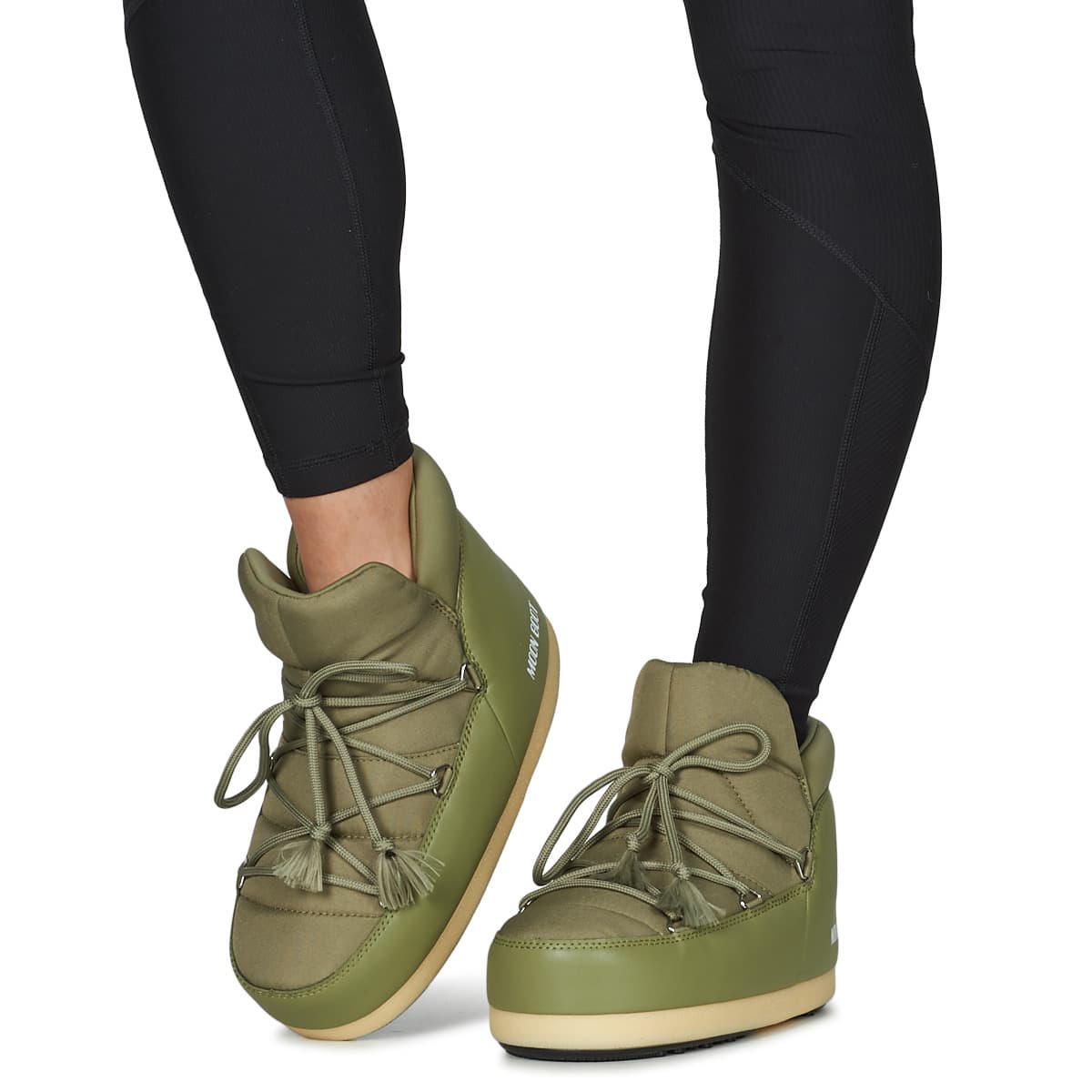 Women's Outdoor Shoes Moon Boot Khaki