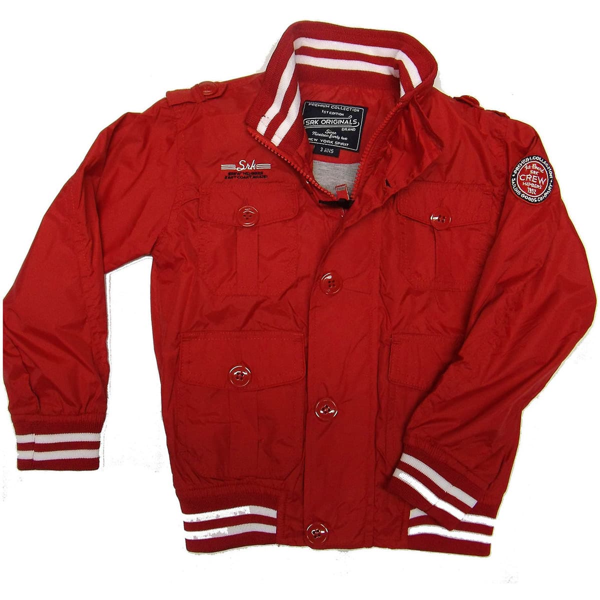 Boys' Jackets Srk Red