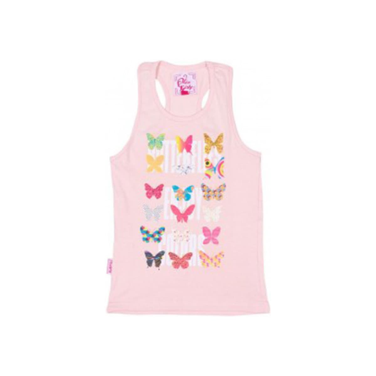 Girls' Sleeveless Tops Miss Girly Green