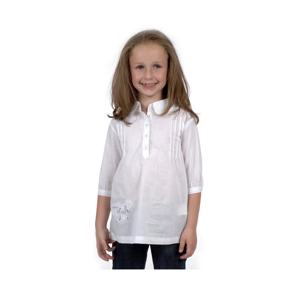 Πουκάμισο με κοντά μανίκια Miss Girly Chemise manches courtes fille FIL