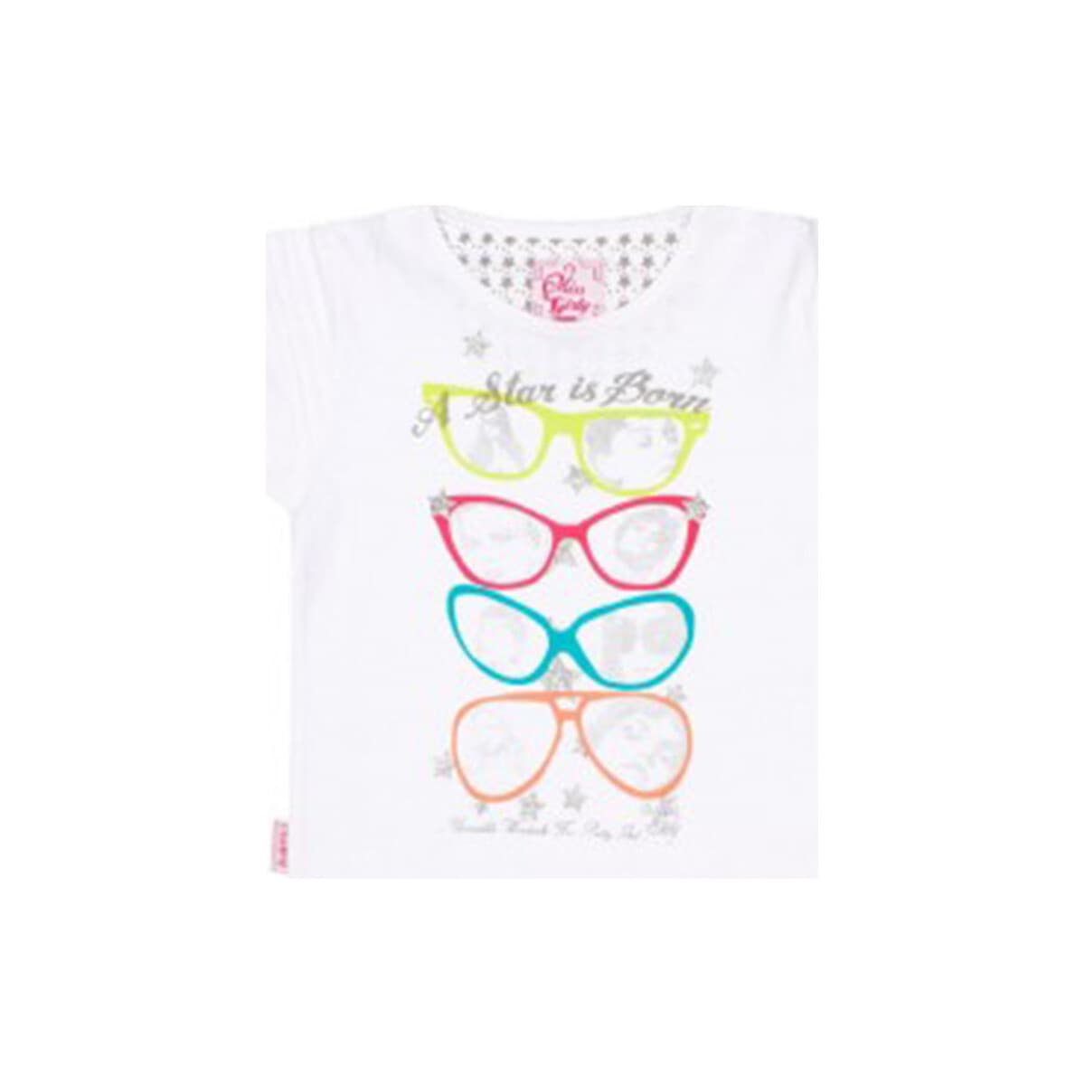 T-shirt με κοντά μανίκια Miss Girly T-shirt manches courtes fille FISTAR