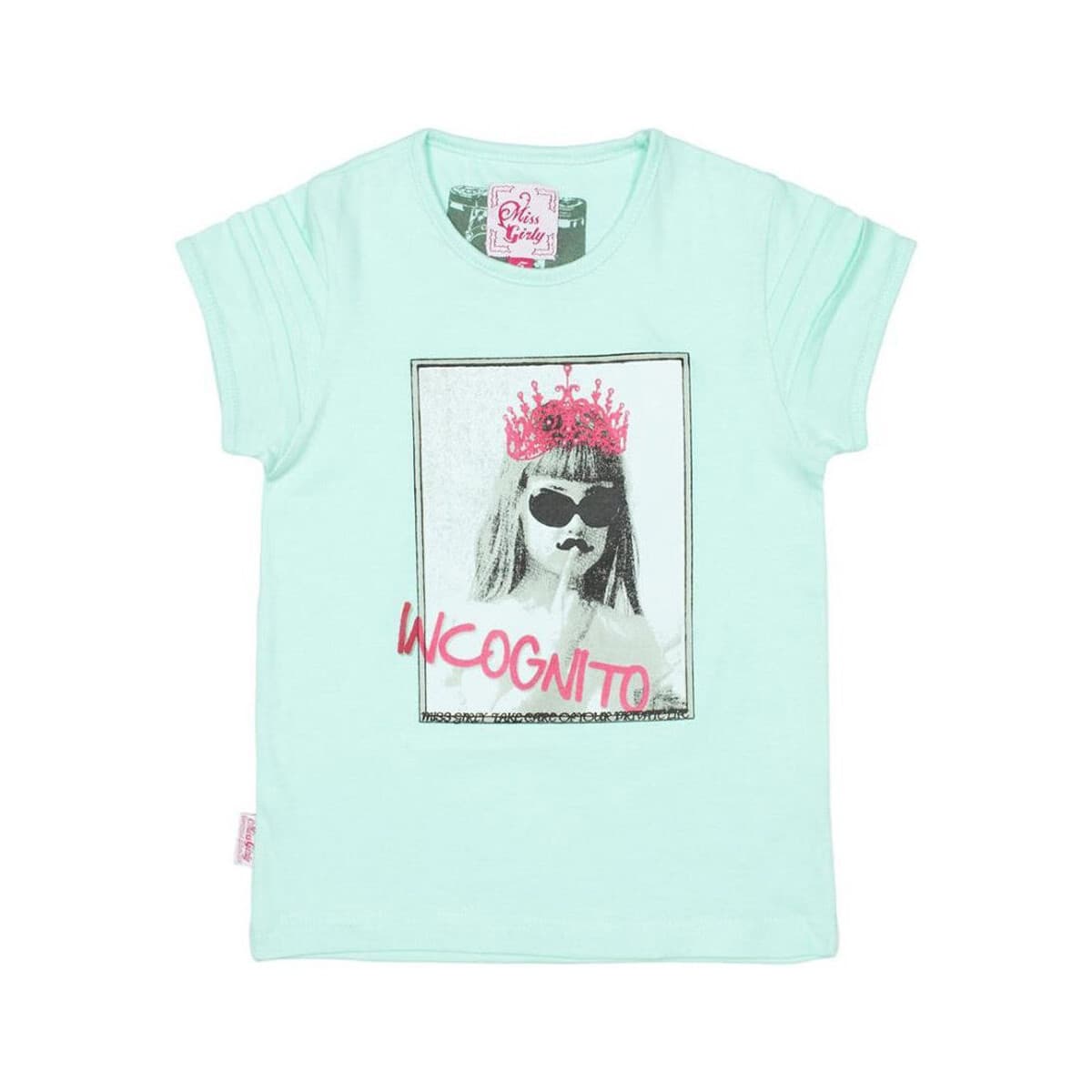 T-shirt με κοντά μανίκια Miss Girly T-shirt manches courtes fille FRISCO