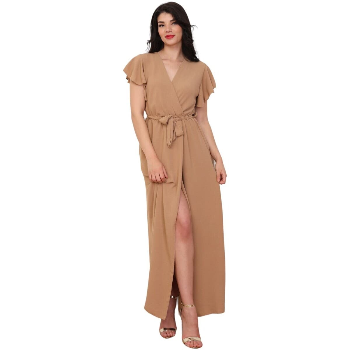 Women's Dresses La Modeuse Brown
