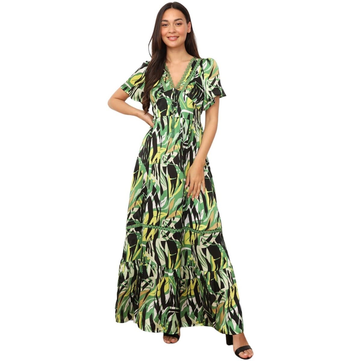 Women's Dresses La Modeuse Green