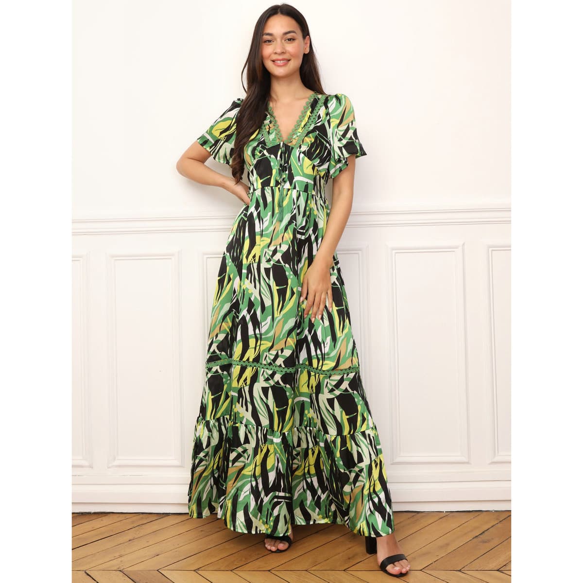 Women's Dresses La Modeuse Green