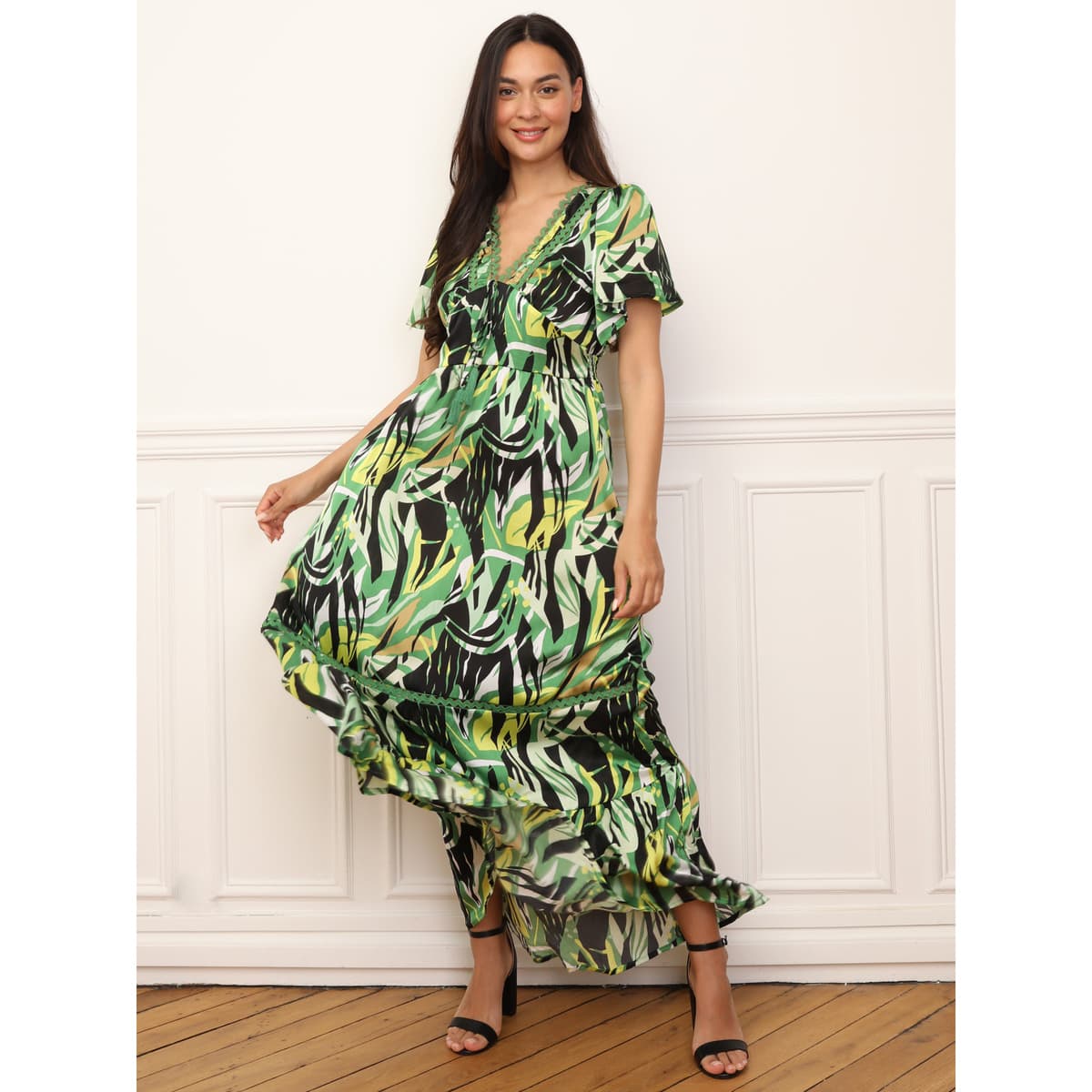 Women's Dresses La Modeuse Green
