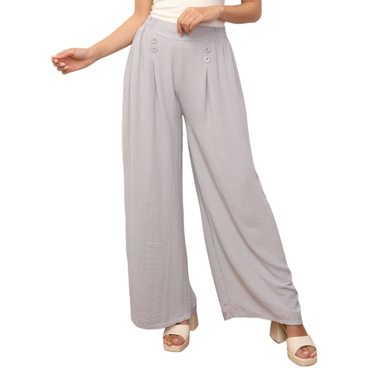 Women's Pants La Modeuse Gray