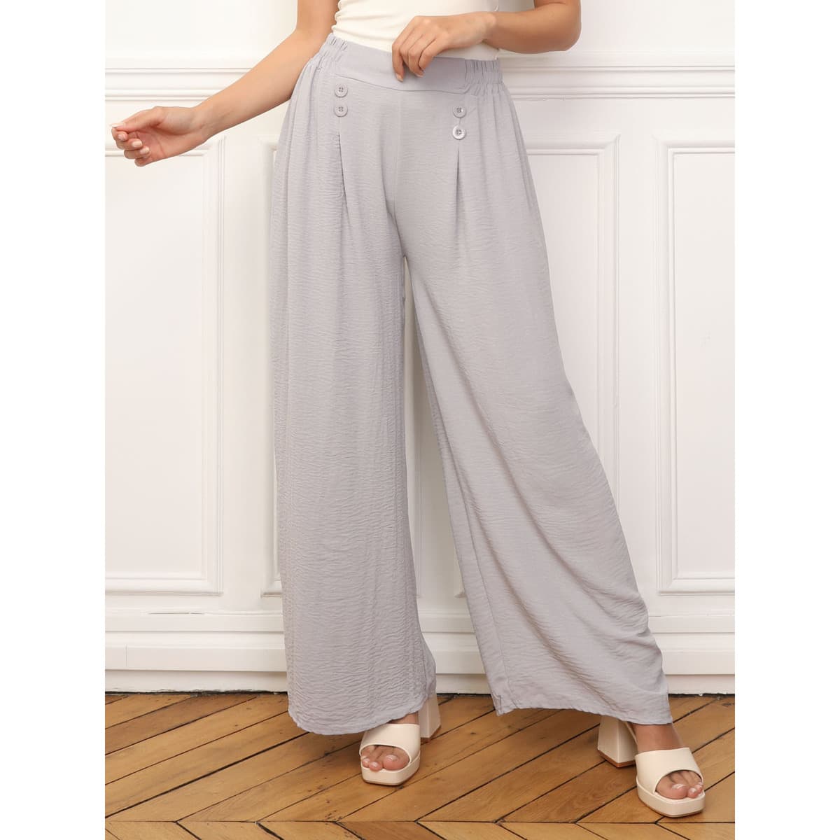 Women's Pants La Modeuse Gray