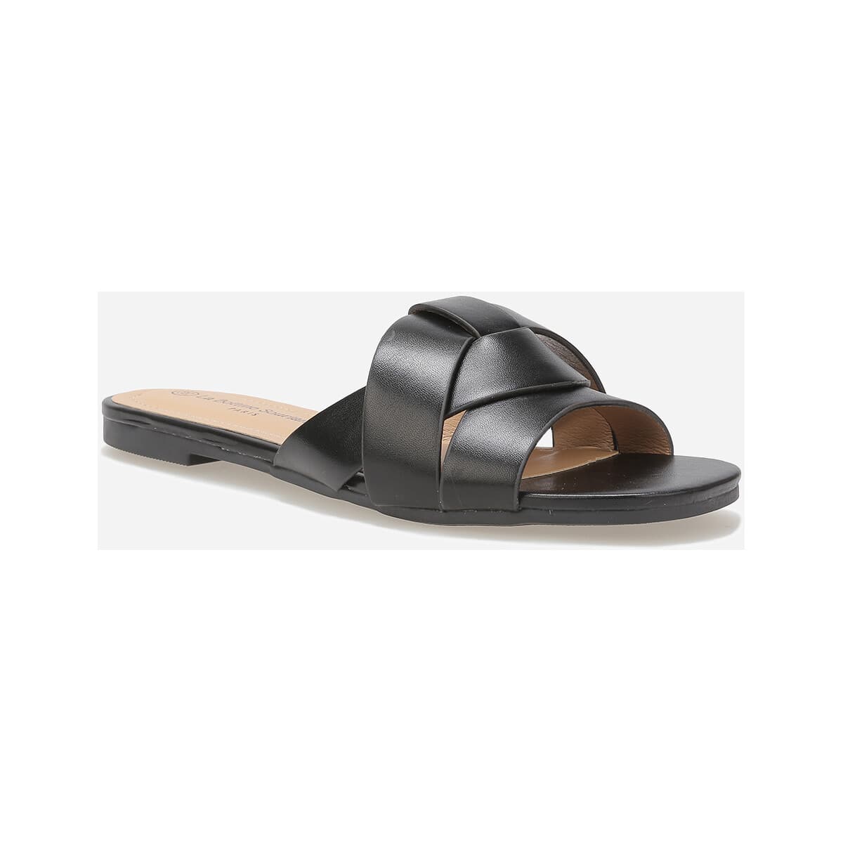 Women's Flip Flops La Modeuse Black