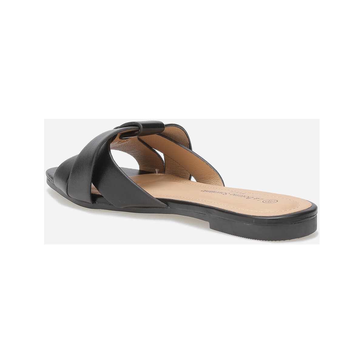 Women's Flip Flops La Modeuse Black