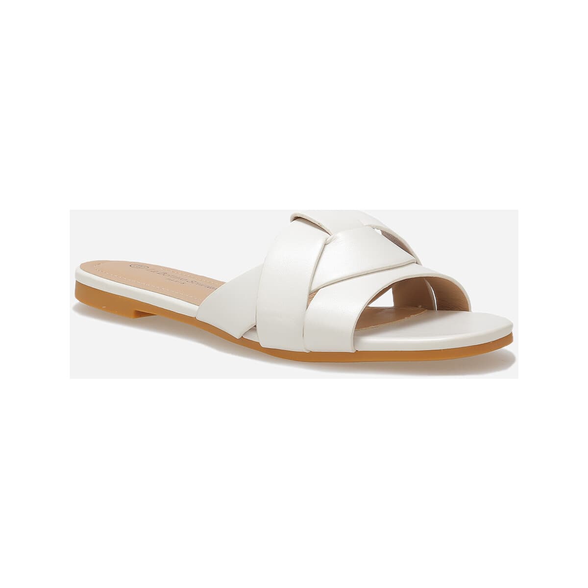 Women's Flip Flops La Modeuse White