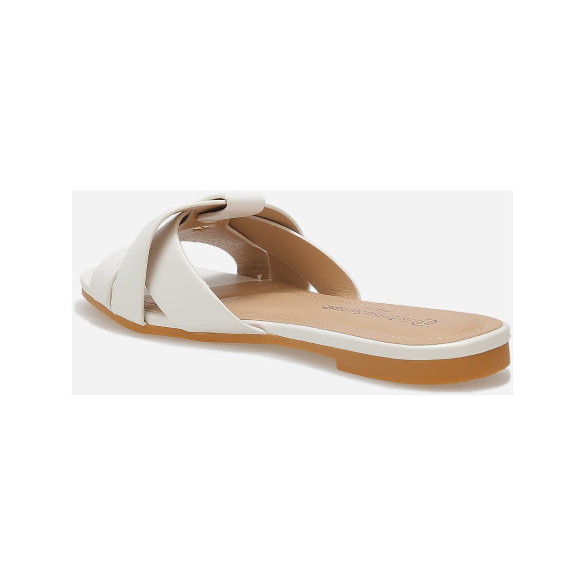 Women's Flip Flops La Modeuse White